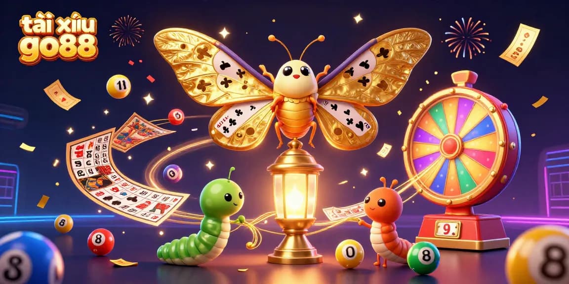 Engage with exciting tài xỉu go88 gameplay featuring vibrant elements like lottery balls and prizes.