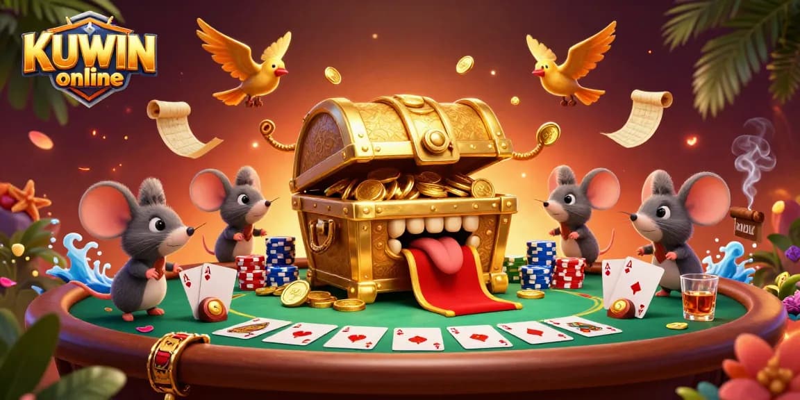 Engage with the interactive world of KUWIN online featuring a vibrant casino atmosphere.