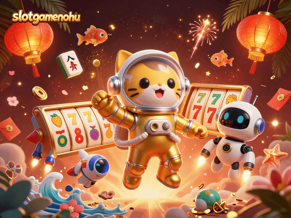 Experience thrilling jackpots with slotgamenohu's exciting slot reels and vivid characters!