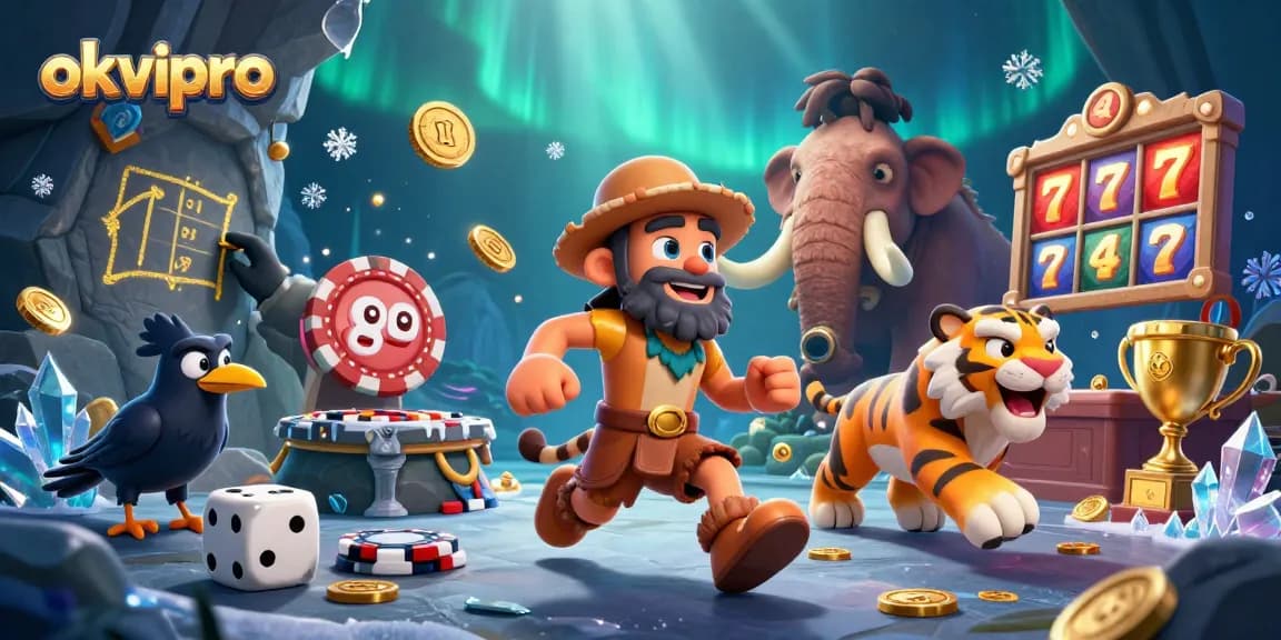 Play exciting casino games at okvipro with immersive visuals and engaging characters.