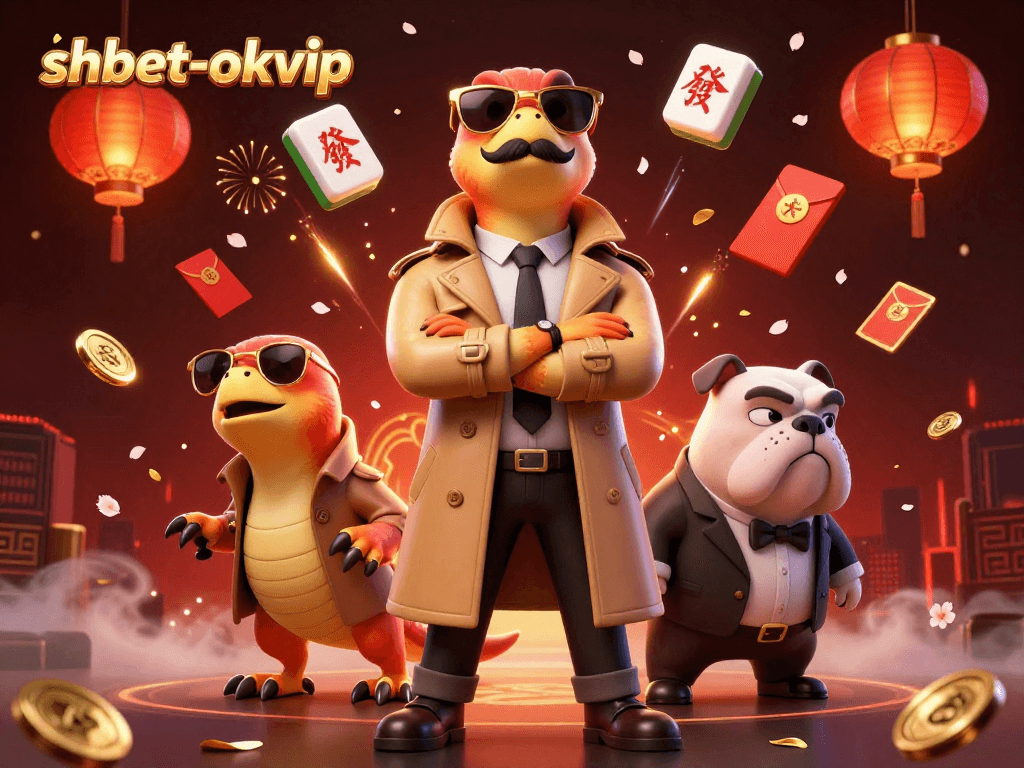 Experience the thrilling world of shbet-okvip with playful cartoon raptors trying to enter a VIP casino.