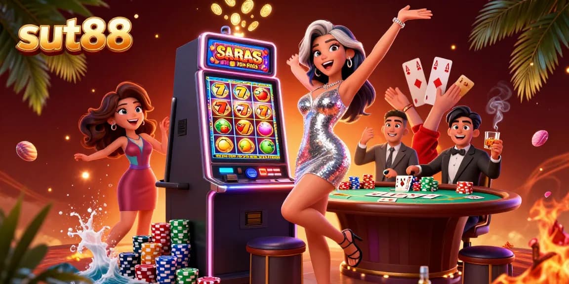 Sut88 brings excitement to the casino with jackpot thrills and vibrant game elements.