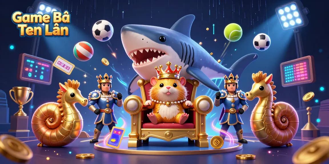 Experience Game Bài Tiến Lên with thrilling gameplay and vibrant graphics in this dynamic casino scene.