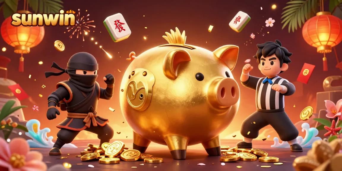 Engage with sunwin's thrilling games through an exhilarating casino battle featuring vibrant elements.