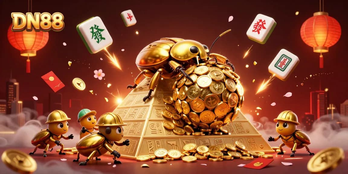 Experience thrilling gameplay at DN88 with golden coins and dynamic game elements.