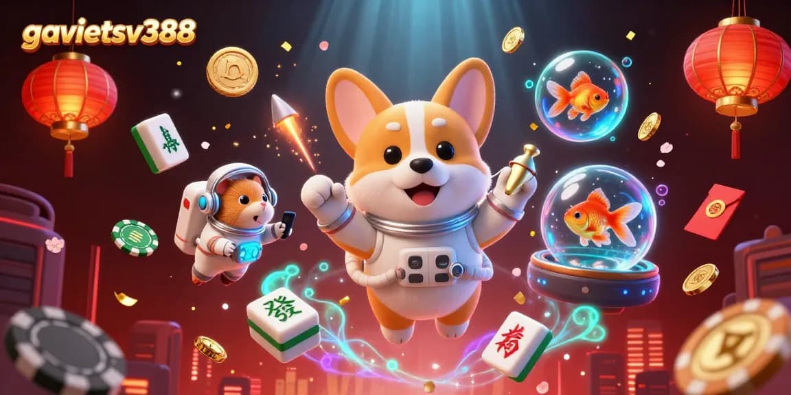 Experience thrilling gambling adventures at gavietsv388 through a vibrant 3D casino adventure.