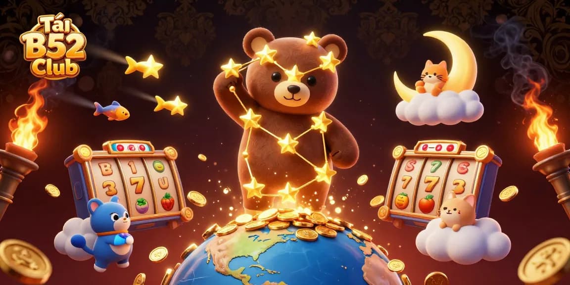 Tải B52 Club explores thrilling slot experiences; join the constellation bear for fun and fortune!