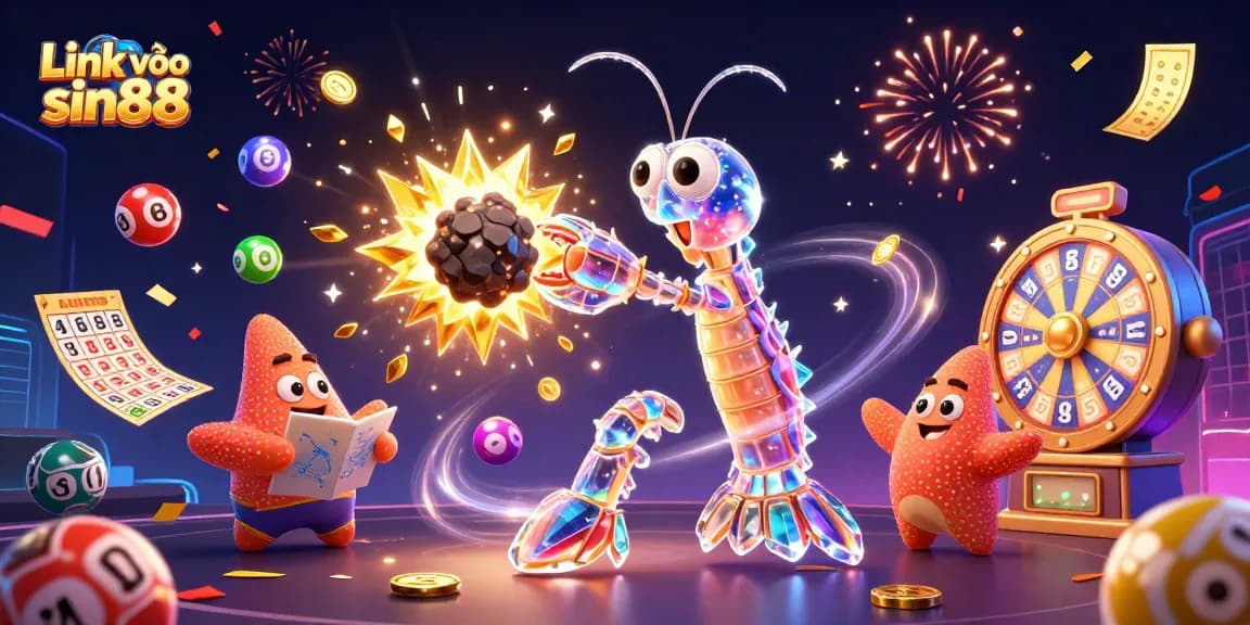 Win big with Link vào sin88 in this vibrant 3D casino scene filled with excitement and rewards.