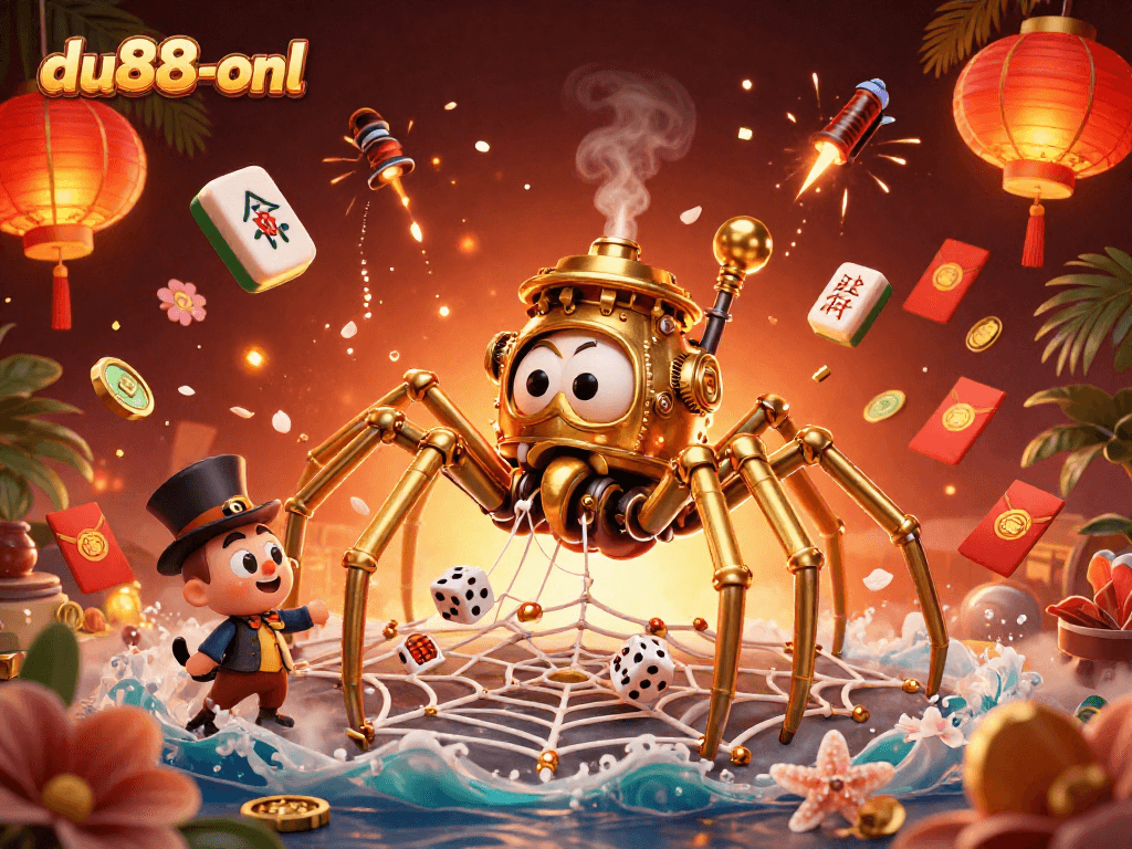 Experience thrilling adventures at du88-onl with a vibrant steampunk casino scene.