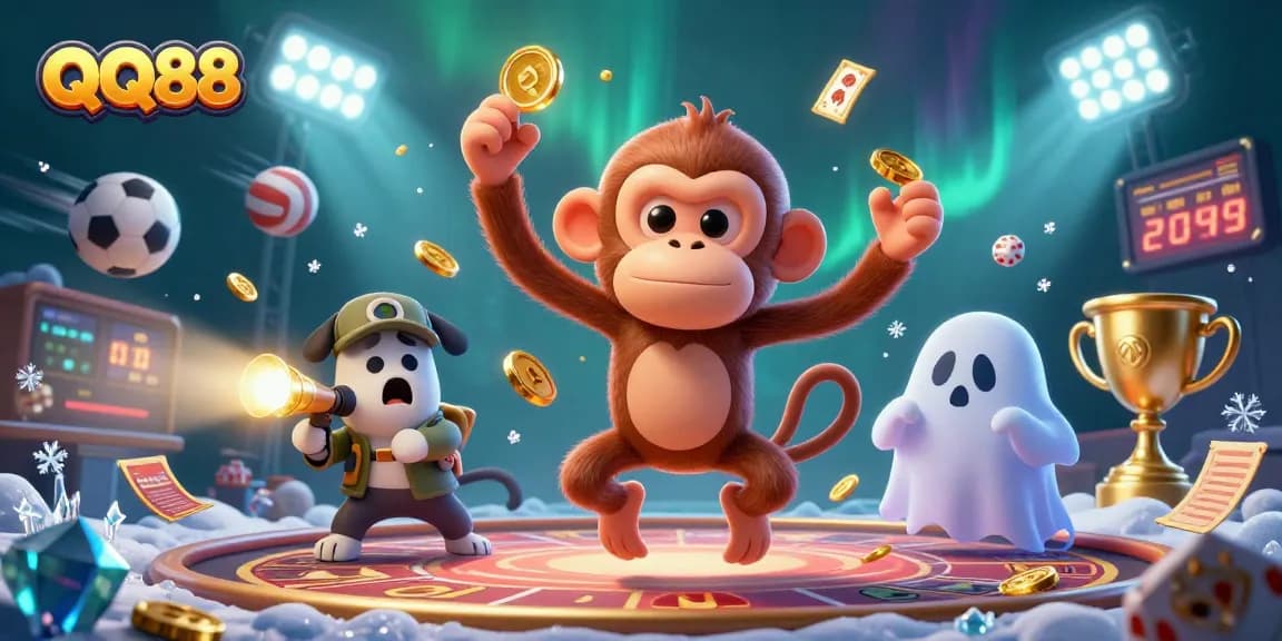 Engage in thrilling gaming adventures at QQ88 with sports betting excitement and dynamic casino elements.