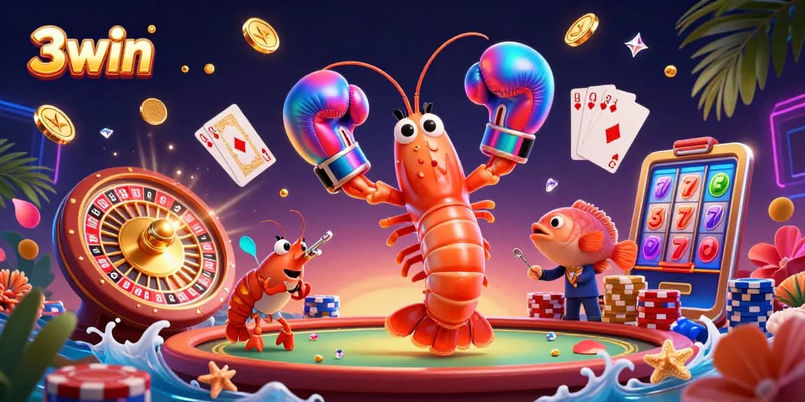 Experience thrilling gameplay with 3win featuring vibrant characters and dynamic casino elements.