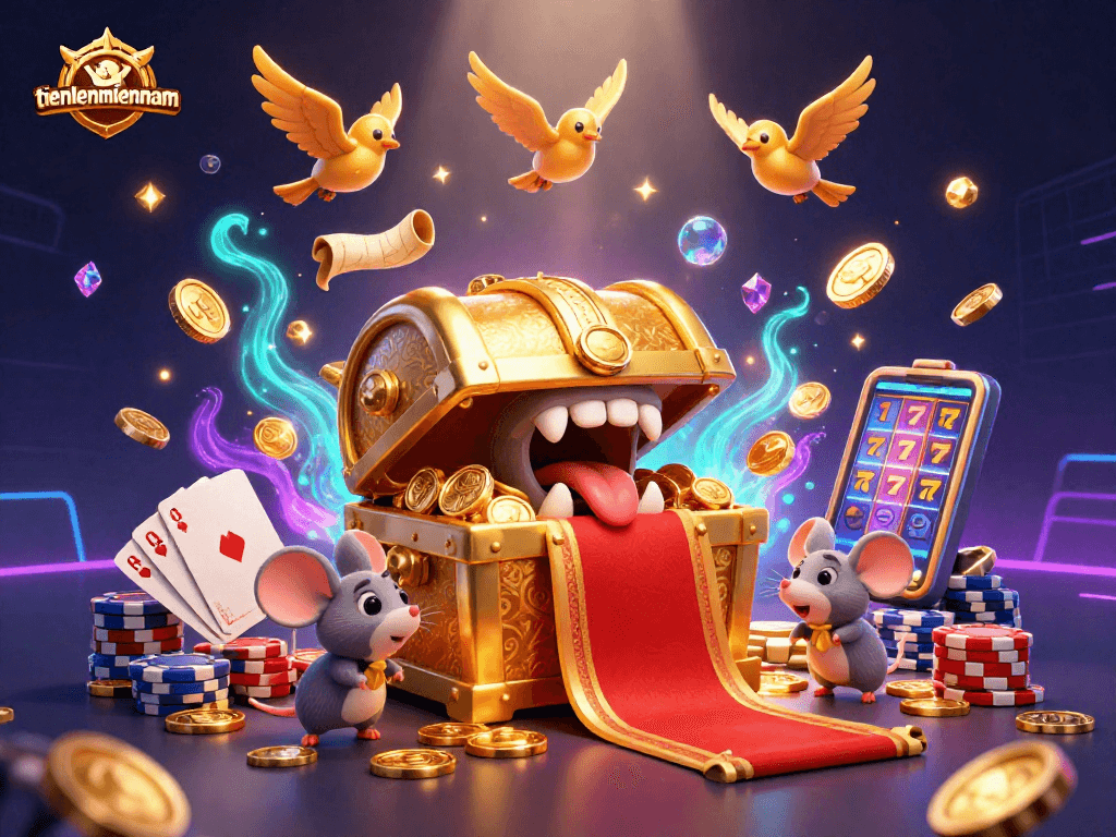 Experience winning strategies with tienlenmiennam as adventurer mice are drawn to the treasure.