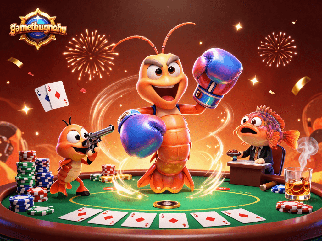 Engage in thrilling gameplay at gamethuongnohu with vibrant graphics and poker excitement.