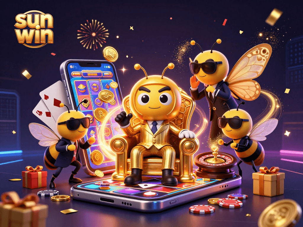 Engage with sun win in a vibrant casino scene filled with thrilling game elements.