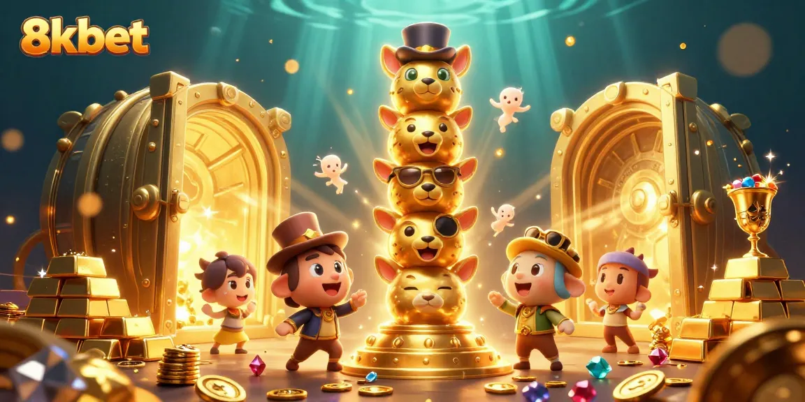 Experience 8xbet's thrilling casino world with vibrant treasures and magical elements.