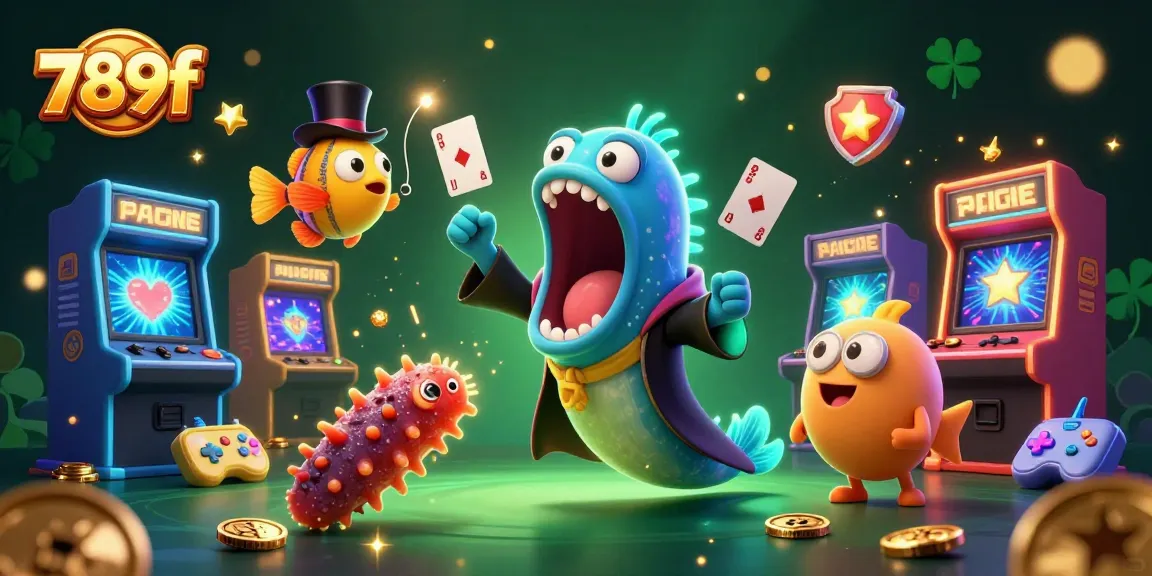 Engage in exciting gameplay as 789f transforms gambling with vibrant, illuminated characters and casino elements.