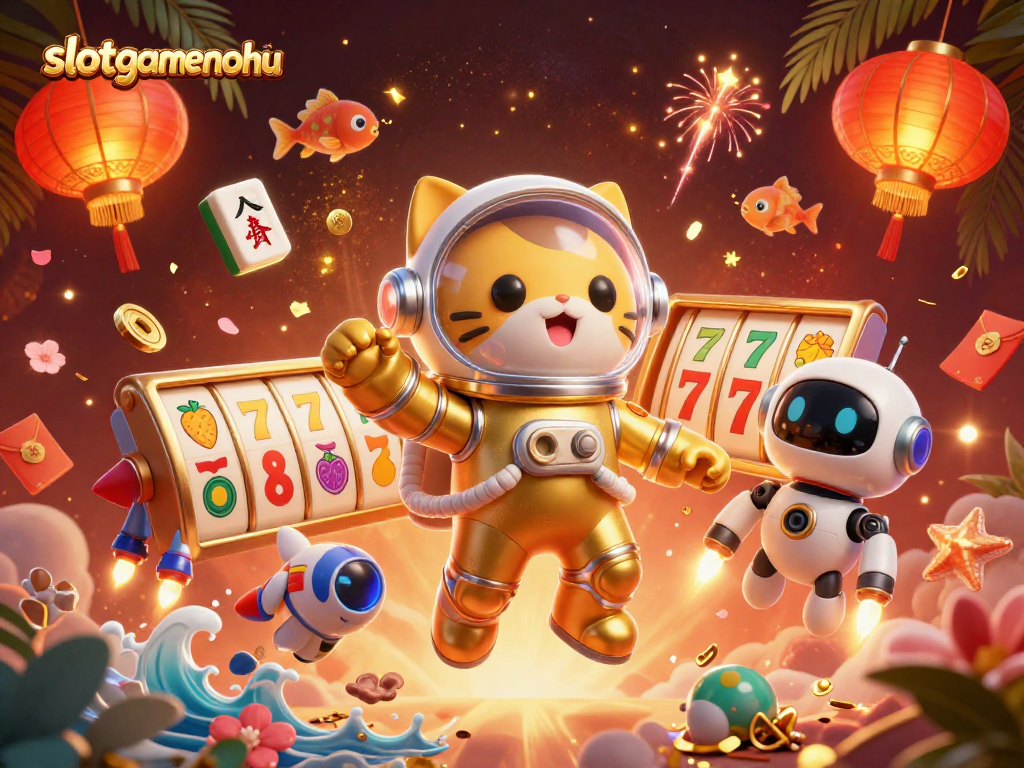 Experience thrilling jackpots with slotgamenohu's exciting slot reels and vivid characters!