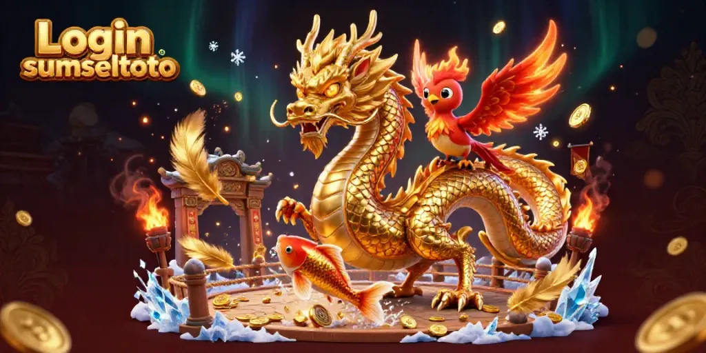 Experience immersive gameplay with Login sumseltoto in a vibrant casino illustration.