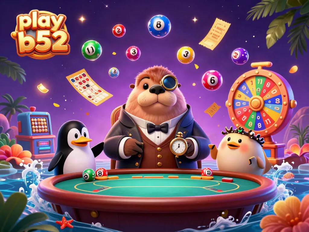 Engage in thrilling gameplay and enjoy big wins while you play b52 at an underwater poker table.