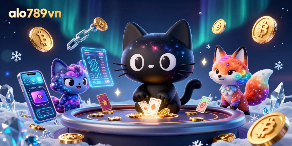 Experience the allure of gaming at alo789vn with vibrant cosmic visuals and engaging casino elements.