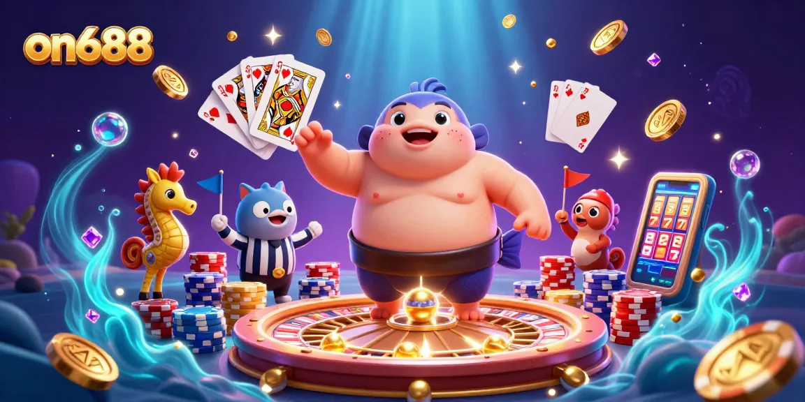 Win big with on688 while enjoying a vibrant underwater casino atmosphere full of fun!