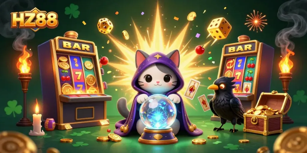 Experience winning opportunities with HZ88 in a vibrant 3D casino world filled with excitement and growth.