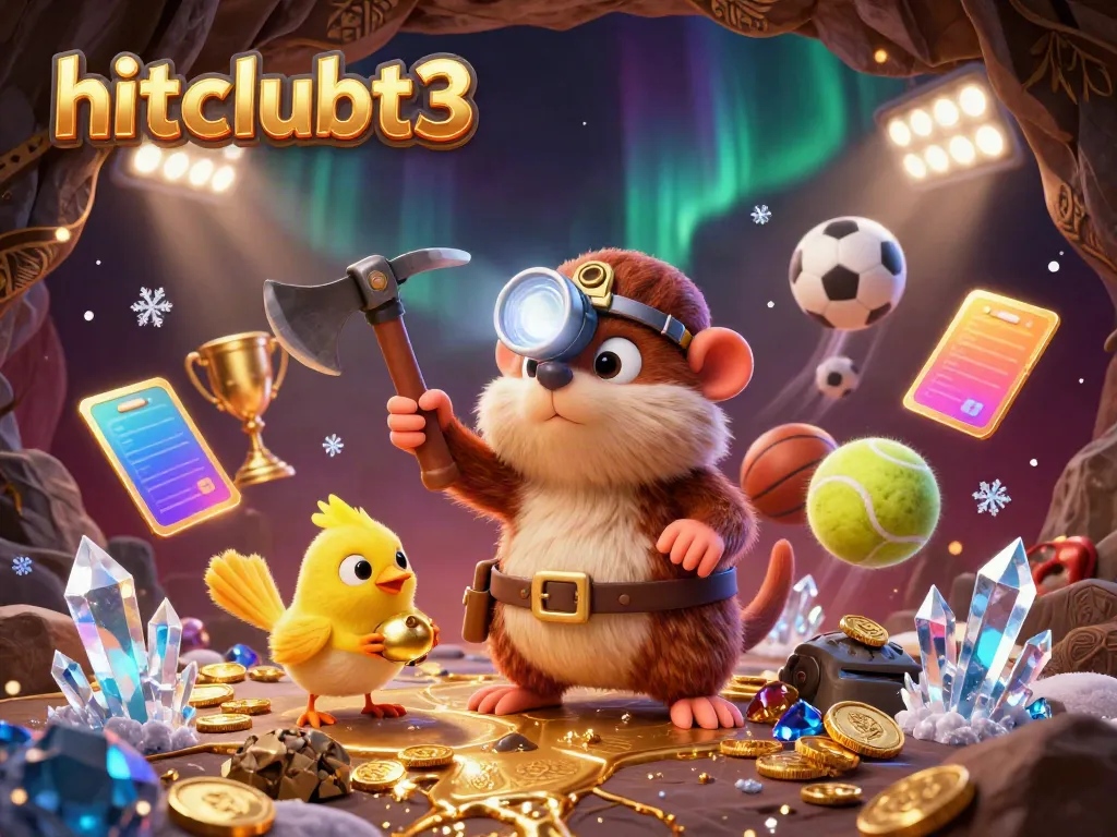 Experience the thrill of gaming at hitclubt3 with vibrant sports elements and treasure-filled adventures.
