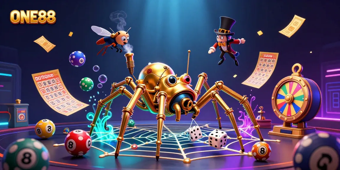Experience the excitement of ONE88 with captivating gaming elements and iconic characters.