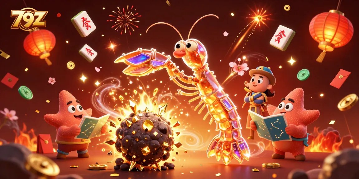 Experience the excitement of 79Z with a vibrant 3D casino scene filled with action and rewards.