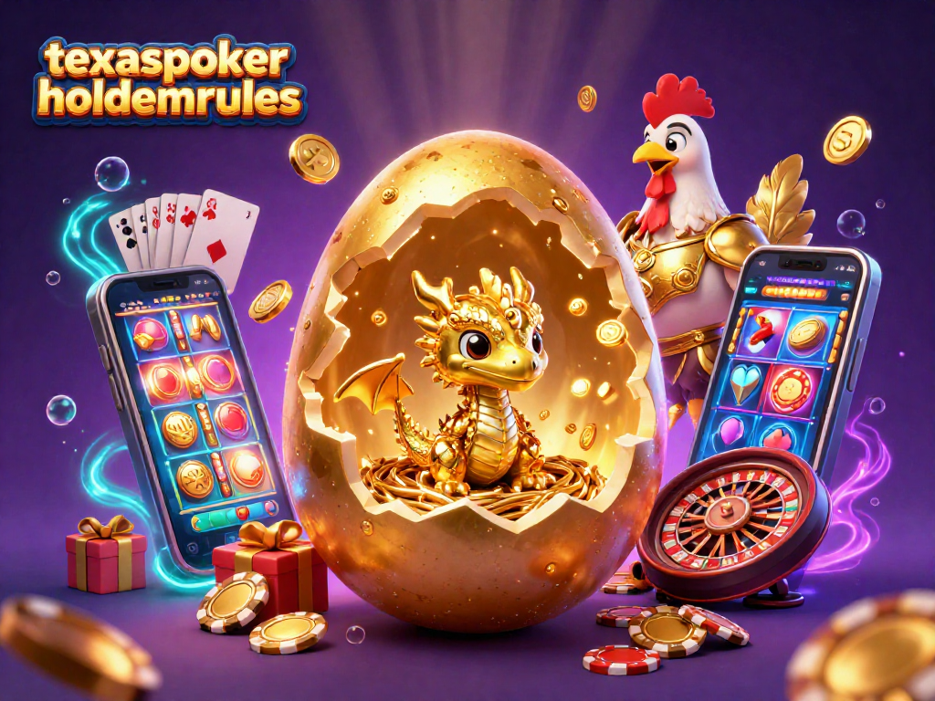 Experience thrilling Texas Poker with texaspokerholdemrules, showcasing a magical scene of gold and excitement.