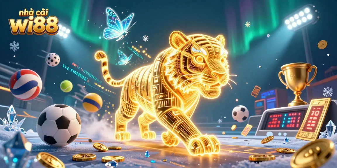 Experience the thrill of online gambling with nhà cái wi88 in a vibrant 3D digital casino.