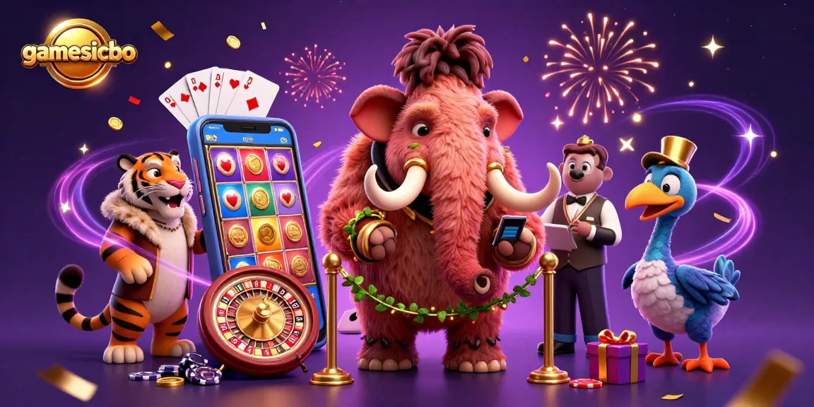 Experience gamesicbo excitement with colorful 3D casino characters and dynamic gameplay elements in stunning detail.