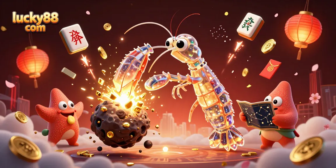 Experience thrilling gameplay at lucky88 com with a vibrant casino illustration packed with action.
