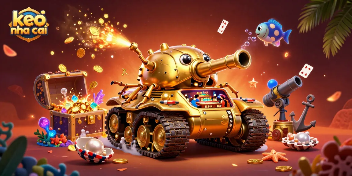 Experience thrilling betting action with keo nha cai in an innovative casino tank scene.