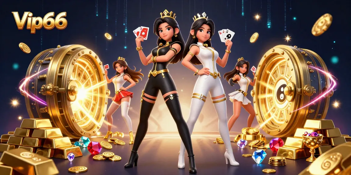 Engage in thrilling gameplay at Vip66 with stunning visuals of Asian women in casino action.