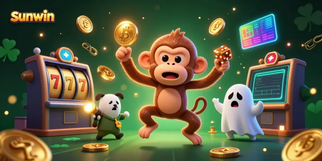 Experience the thrill of winning at Sunwin with a fun and energetic casino scene