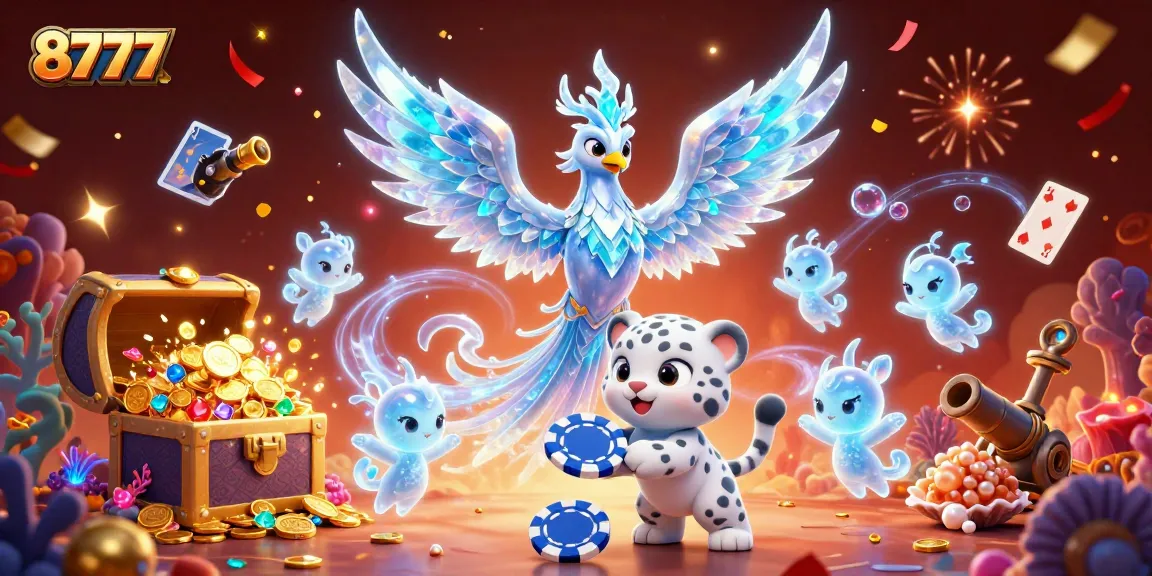 Engage in thrilling gaming adventures with 8777 where vibrant characters bring casino excitement alive.