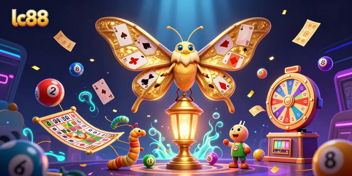 Engage with lc88’s vibrant gambling scene featuring colorful elements, rich textures, and exotic characters.