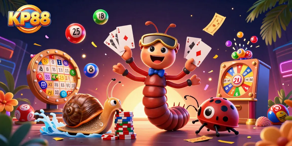 Experience thrilling gameplay at KP88 with a vibrant casino scene featuring colorful elements.