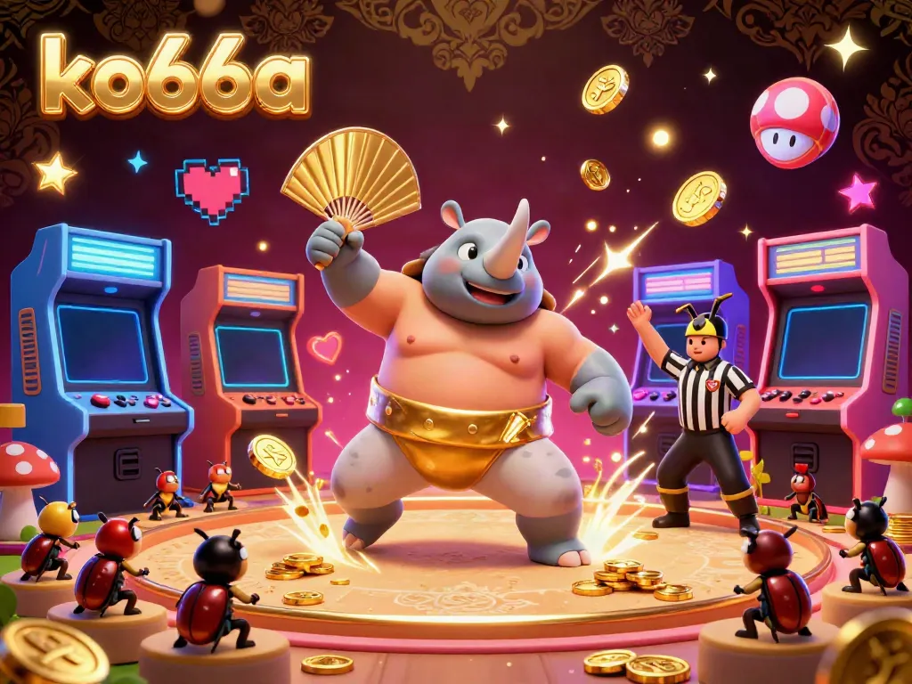 Engage with ko66a while playing in an electrifying casino scene featuring a supercharged beetle champion and exciting game elements.