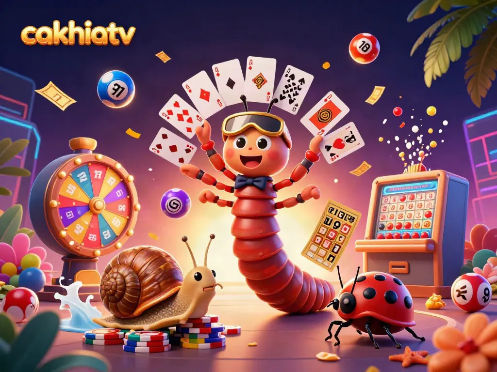Participate in exciting gameplay at cakhiatv with a vibrant dealer and thrilling lottery elements.