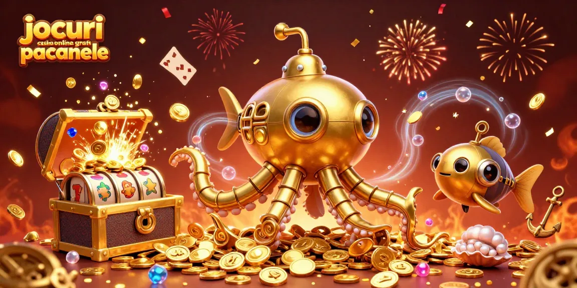 Joacă jocuri casino online gratis pacanele și câștigă jackpoturi în această scenă fantastică 3D.