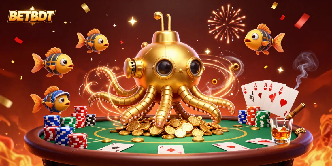 Experience a thrilling BETBDT betting adventure through a vibrant 3D casino scene.