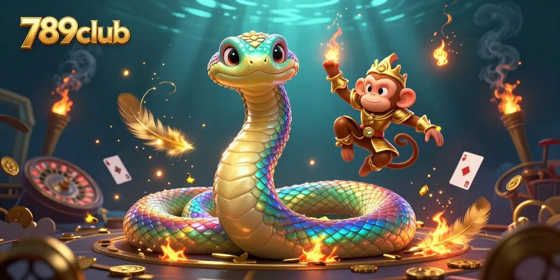 Engage with 789club's thrilling atmosphere in this vibrant casino-themed 3D illustration featuring dynamic characters.