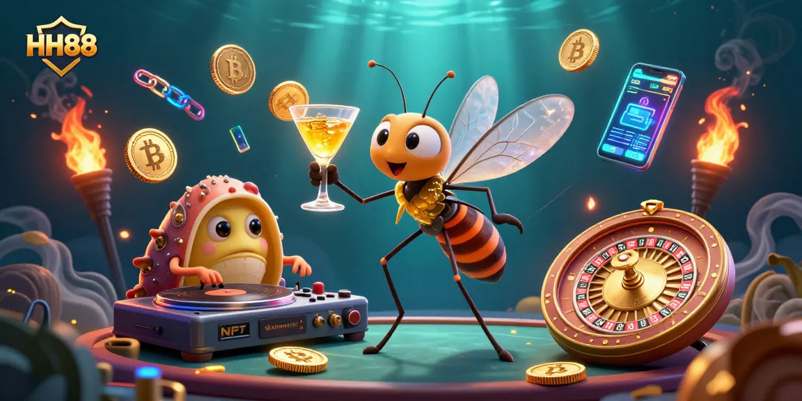 Engage with HH88 by spinning the golden roulette wheel and enjoying a vibrant casino atmosphere.