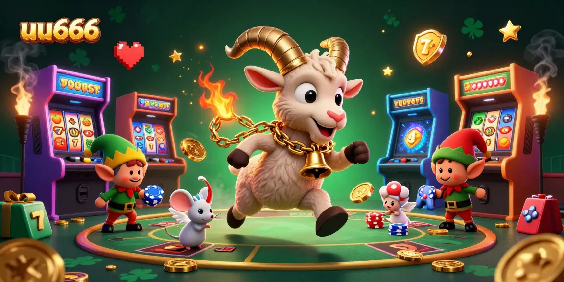 Experience thrilling gameplay at uu666's holiday-horror casino with enchanting characters and rich imagery.
