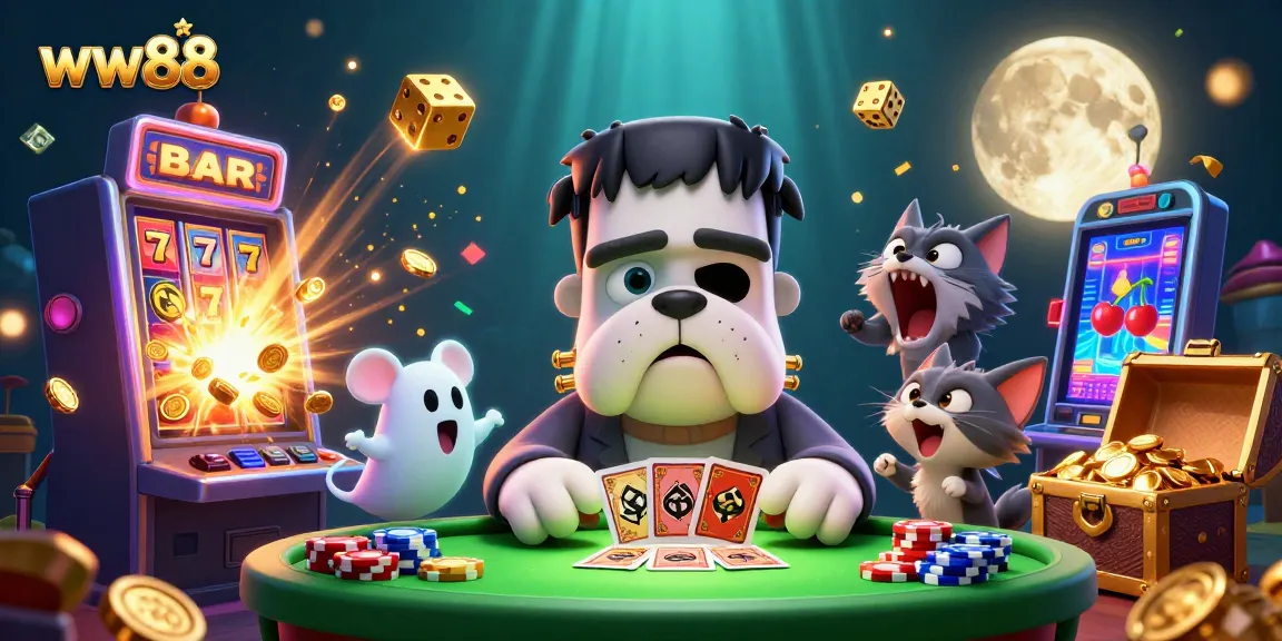 Experience exciting gameplay with ww88 at a lively digital casino scene bursting with immersive action.