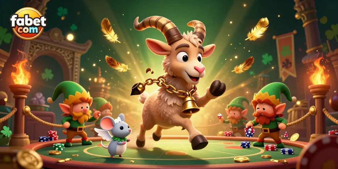 Experience the thrill of fabet com with dynamic visuals of casino characters in action amid dazzling game elements.